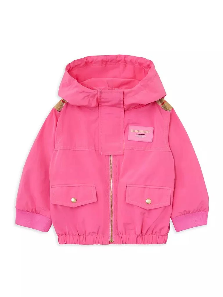 商品Burberry|Baby Girl's & Little Girl's Marina Hooded Jacket,价格¥4128,第1张图片