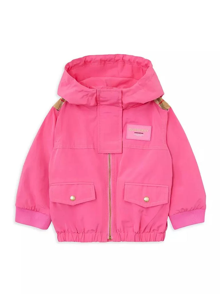 商品Burberry|Baby Girl's & Little Girl's Marina Hooded Jacket,价格¥1651,第1张图片