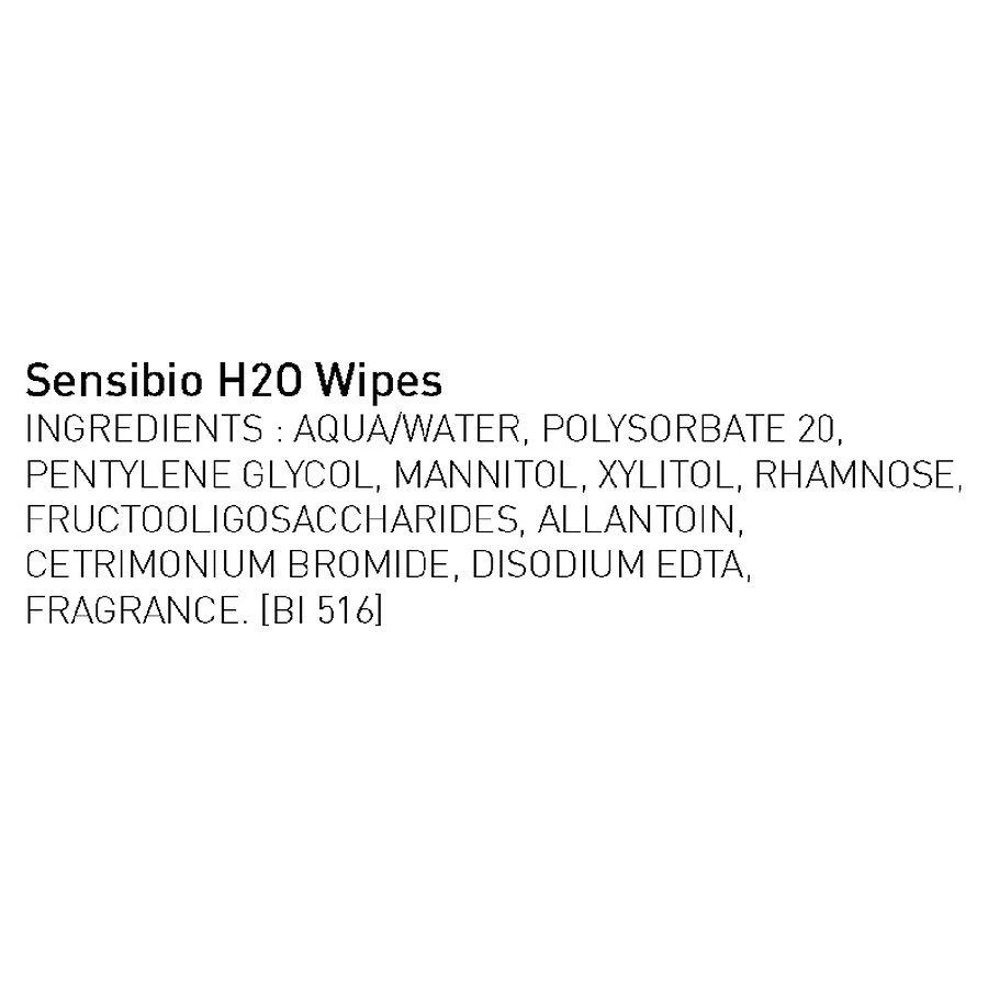 商品Bioderma|Sensibio H2O Cleansing and Makeup Remover Wipes for Sensitive Skin,价格¥100,第2张图片详细描述