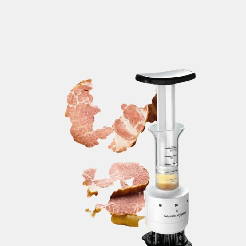 商品Vigor|Chef Multifunctional Meat Tenderizer Needle Stainless Steel, Meat Injector Marinade Flavor Syringe Kitchen Tools 1 PACK,价格¥152,第2张图片详细描述