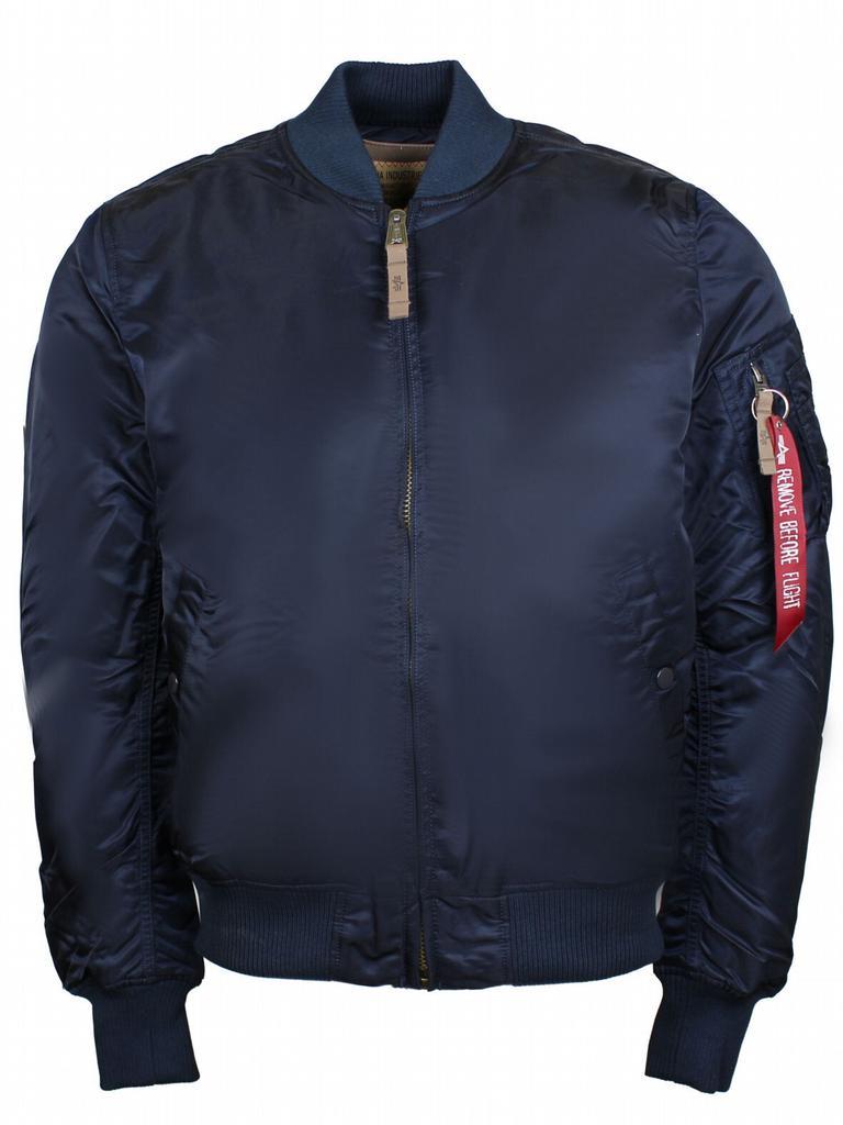 商品Alpha Industries|Ma1 vf 59 rep blue vintage fit bomber jacket,价格¥1651,第1张图片