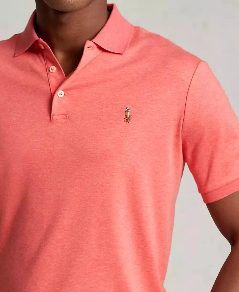 商品Ralph Lauren|Men’s Slim-Fit Soft Cotton Polo Shirt,价格¥861,第5张图片详细描述