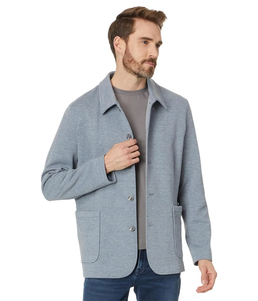 商品Johnston & Murphy|Xcflex Knit Full Button Blazer,价格¥1591,第1张图片