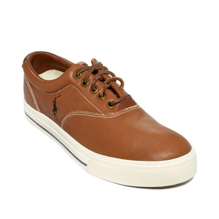 商品Ralph Lauren|Vaughn Leather Sneakers,价格¥517,第1张图片