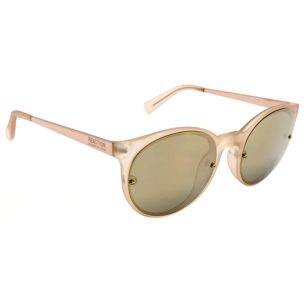 商品Kenneth Cole|Brown Mirror Oval Ladies Sunglasses KC2788 50,价格¥105,第1张图片
