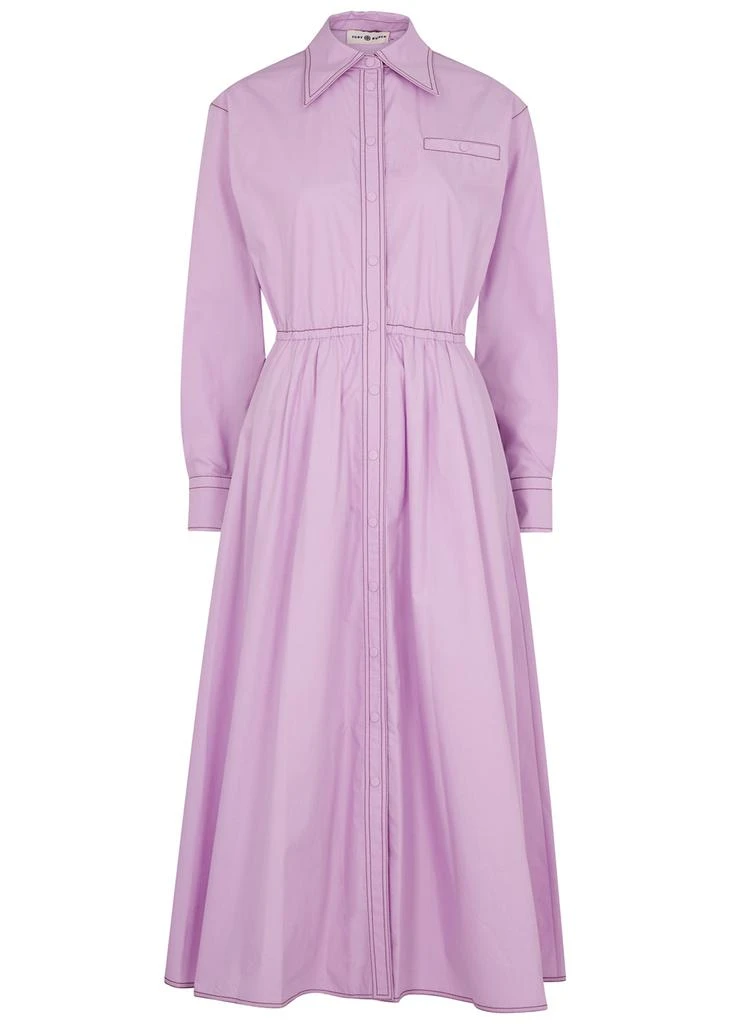 商品Tory Burch|Eleanor pink cotton-poplin maxi dress,价格¥3731,第1张图片