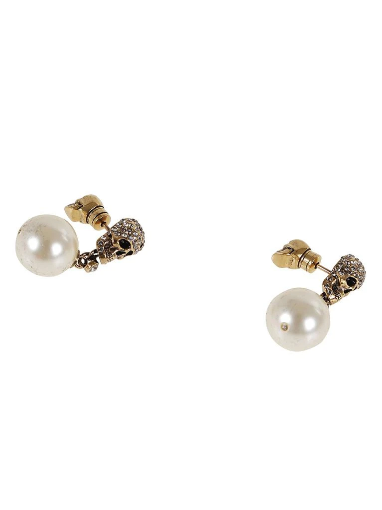 商品Alexander McQueen|Alexander McQueen Pearl N Skull Ear,价格¥3011,第1张图片