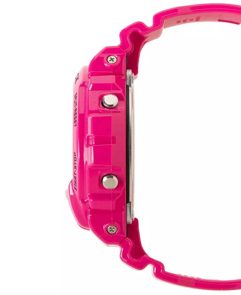 商品G-Shock|Men's Digital Pink Resin Strap Watch 50mm, DW6900RCS-4,价格¥926,第3张图片详细描述