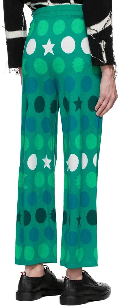 商品Charles Jeffrey Loverboy|Green Graphic Runes Lounge Pants,价格¥1237,第3张图片详细描述