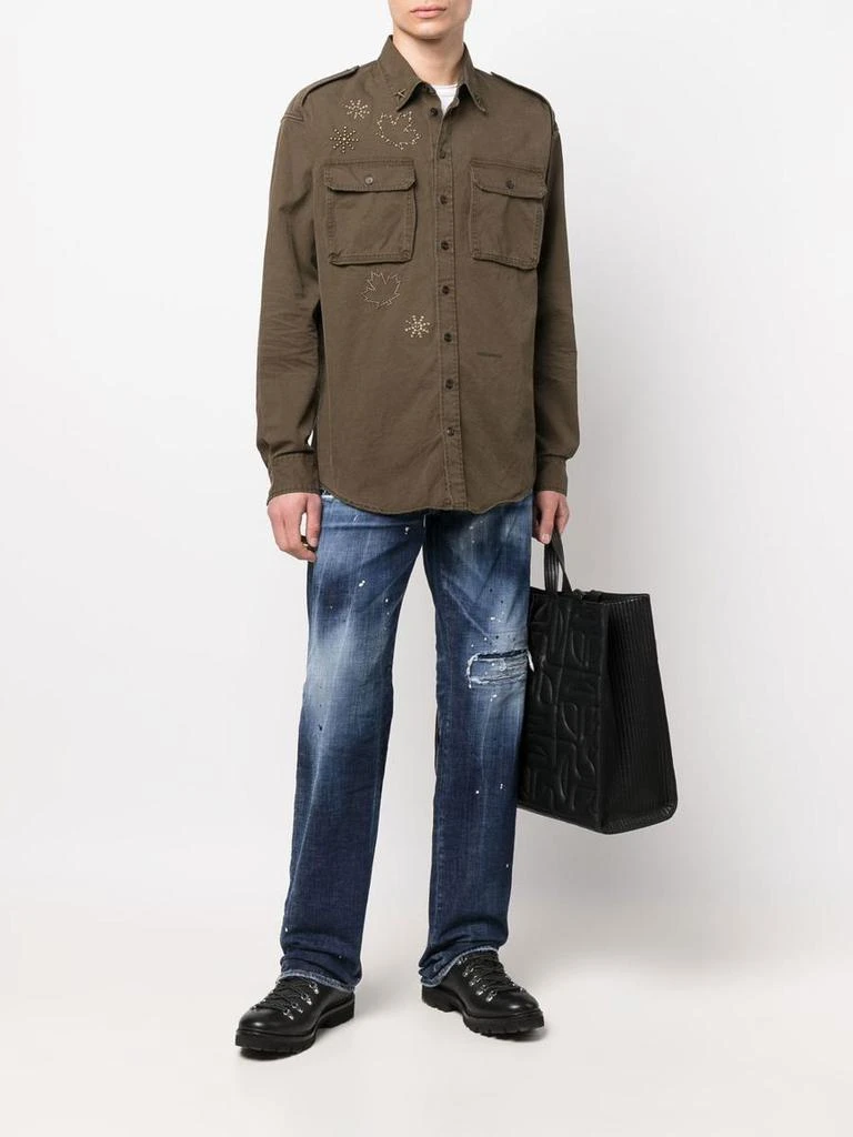 商品DSQUARED2|DSQUARED2 Roadie denim jeans,价格¥2415,第5张图片详细描述
