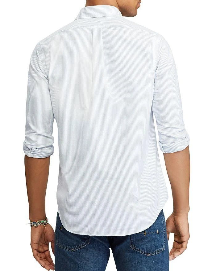 商品Ralph Lauren|Classic Fit Long Sleeve Striped Cotton Oxford Button Down Shirt,价格¥937,第3张图片详细描述