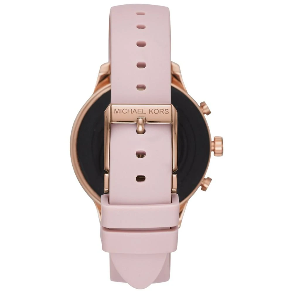 商品Michael Kors|Access Gen 4 Runway Pink Silicone Strap Touchscreen Smart Watch 41mm, Powered by Wear OS by Google™,价格¥1124,第4张图片详细描述