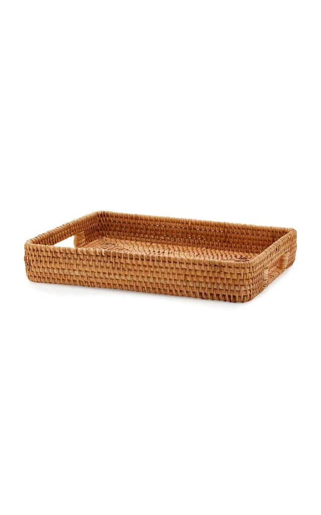 商品MoDA|Moda Domus - Rattan Tray - Brown - Moda Operandi,价格¥648,第1张图片