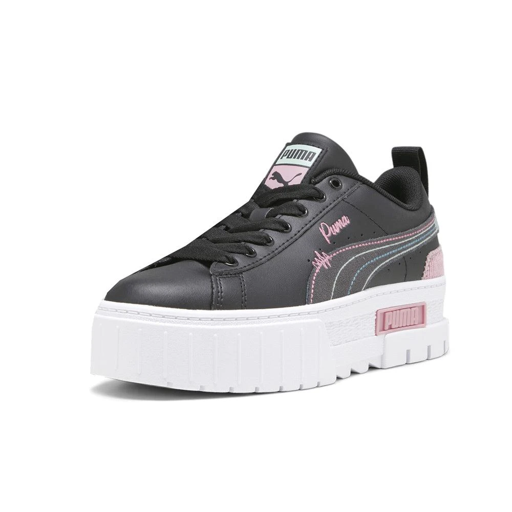 商品Puma|Mayze Sweater Weather Platform Sneakers (Big Kid),价格¥341,第2张图片详细描述