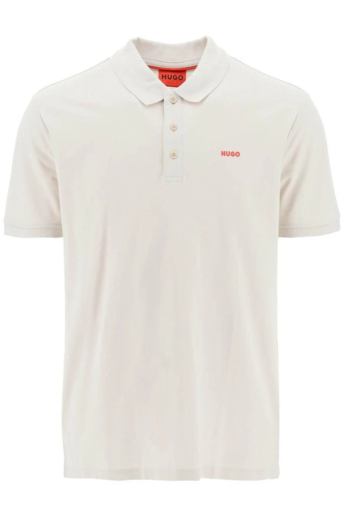 商品Hugo Boss|REGULAR-FIT POLO SHIRT WITH LOGO,价格¥337,第1张图片