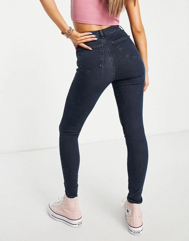 商品Topshop|Topshop Joni jean in blue black,价格¥152,第3张图片详细描述