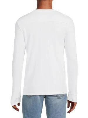 商品Saks Fifth Avenue|Waffle Long Sleeve Henley,价格¥80,第2张图片详细描述