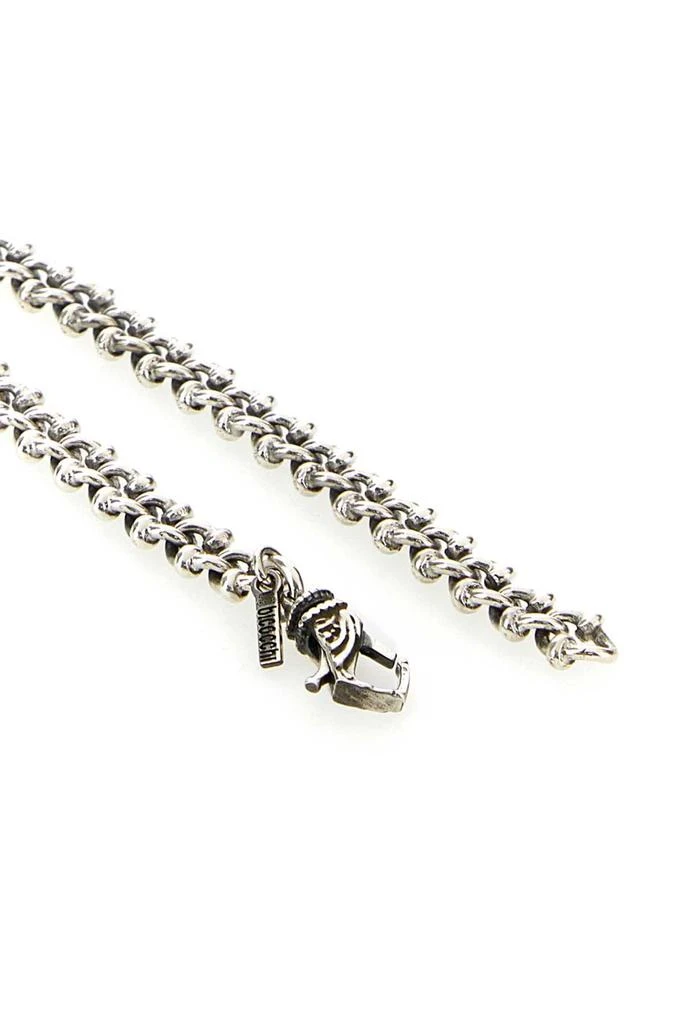 商品Emanuele Bicocchi|Emanuele Bicocchi Logo Plaque Knot Chain Bracelet,价格¥1644,第3张图片详细描述