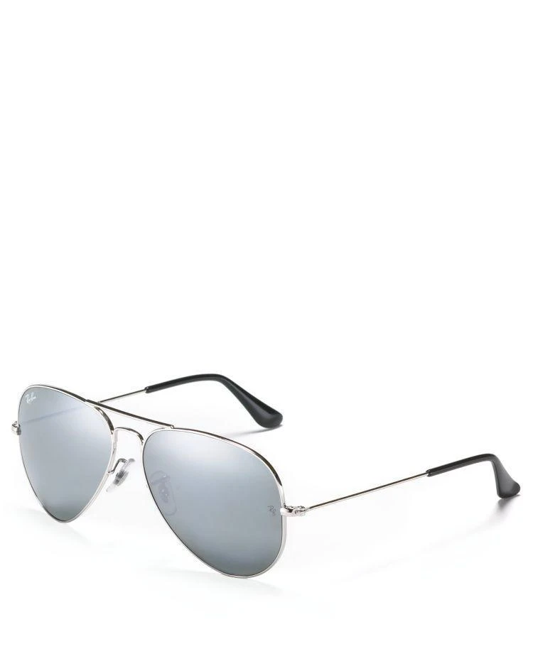 商品Ray-Ban|Classic Mirrored Aviator Sunglasses, 58mm,价格¥1331,第2张图片详细描述