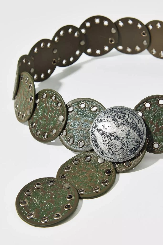 商品Urban Outfitters|Betty Stamped Leather Western Belt,价格¥274,第3张图片详细描述