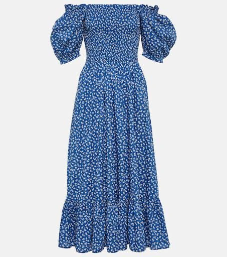 商品Ralph Lauren|花卉棉质加长连衣裙,价格¥3561,第1张图片