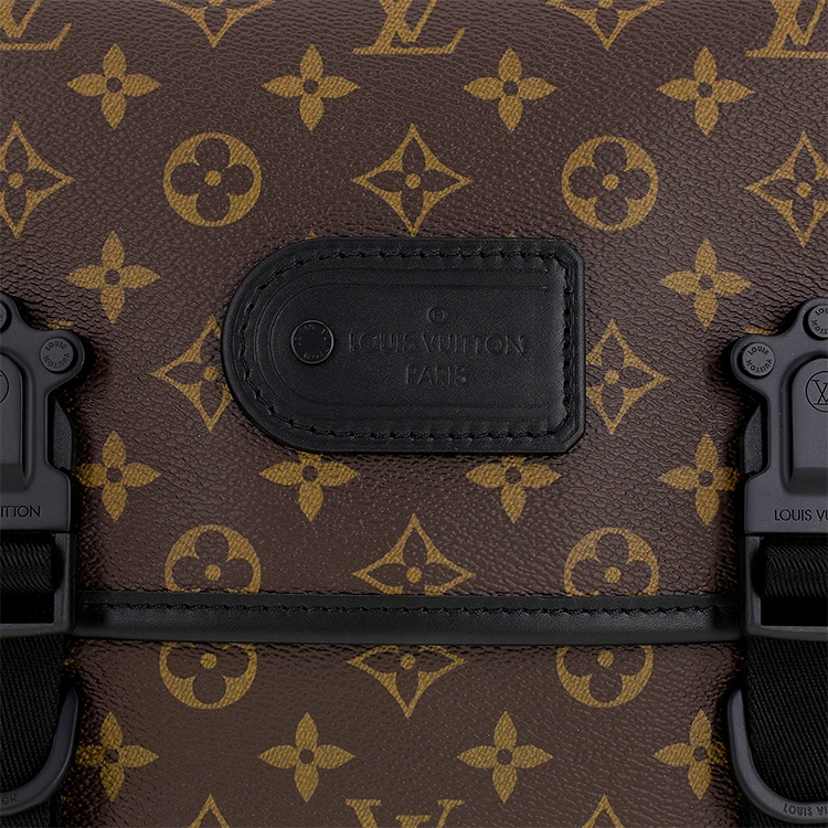 商品[国内直发] Louis Vuitton|Trail QUEST 可拆卸可调节肩带 Monogram Macassar 涂层帆布 邮差包单肩斜挎包 男女同款情侣款 棕黄色,价格¥30211,第7张图片详细描述