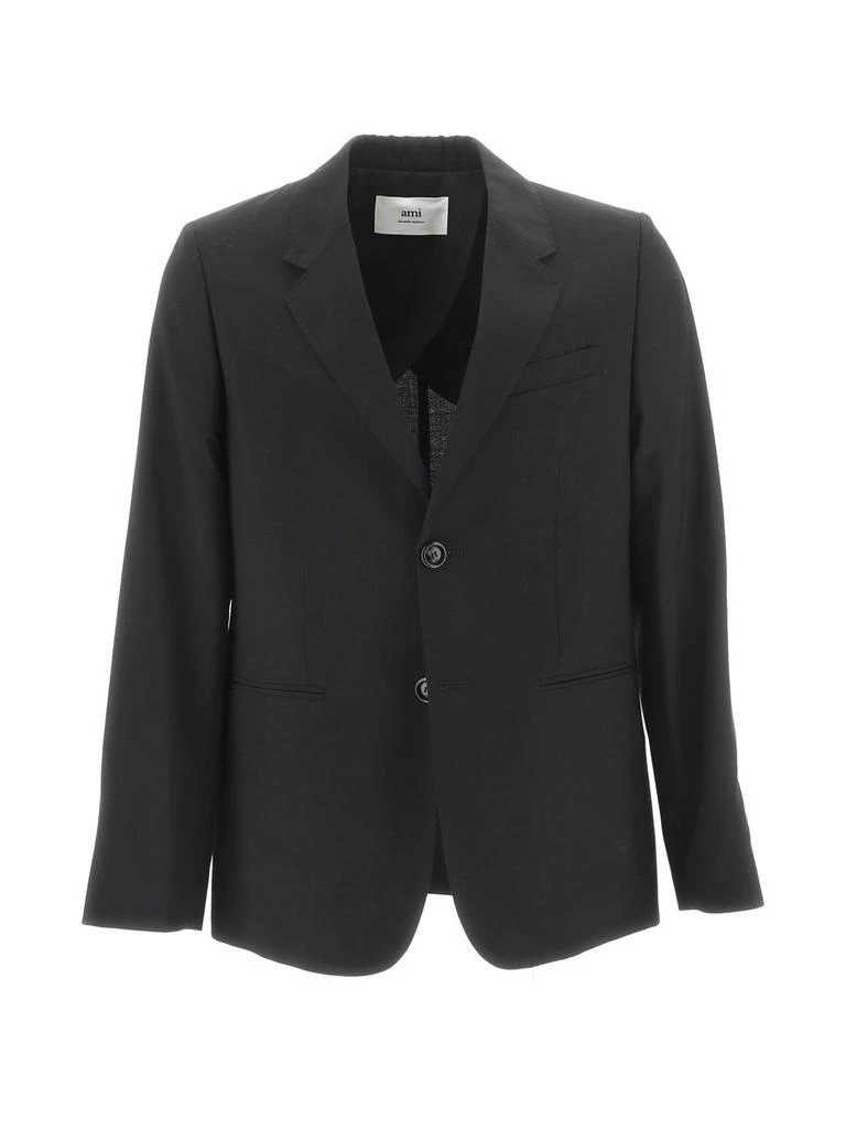 商品AMI|AMI Paris Single-Breasted Tailored Blazer,价格¥2202,第1张图片