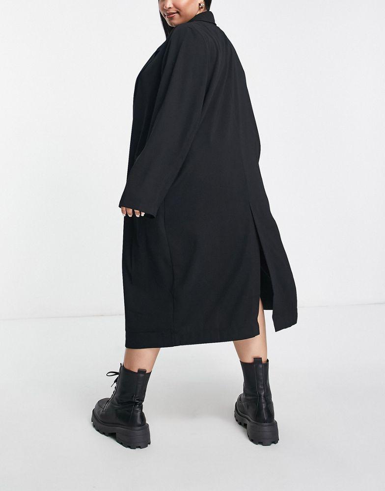 ASOS DESIGN Curve soft duster in black商品第2张图片规格展示