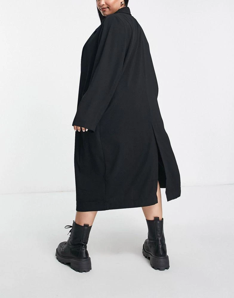 商品ASOS|ASOS DESIGN Curve soft duster in black,价格¥384,第2张图片详细描述