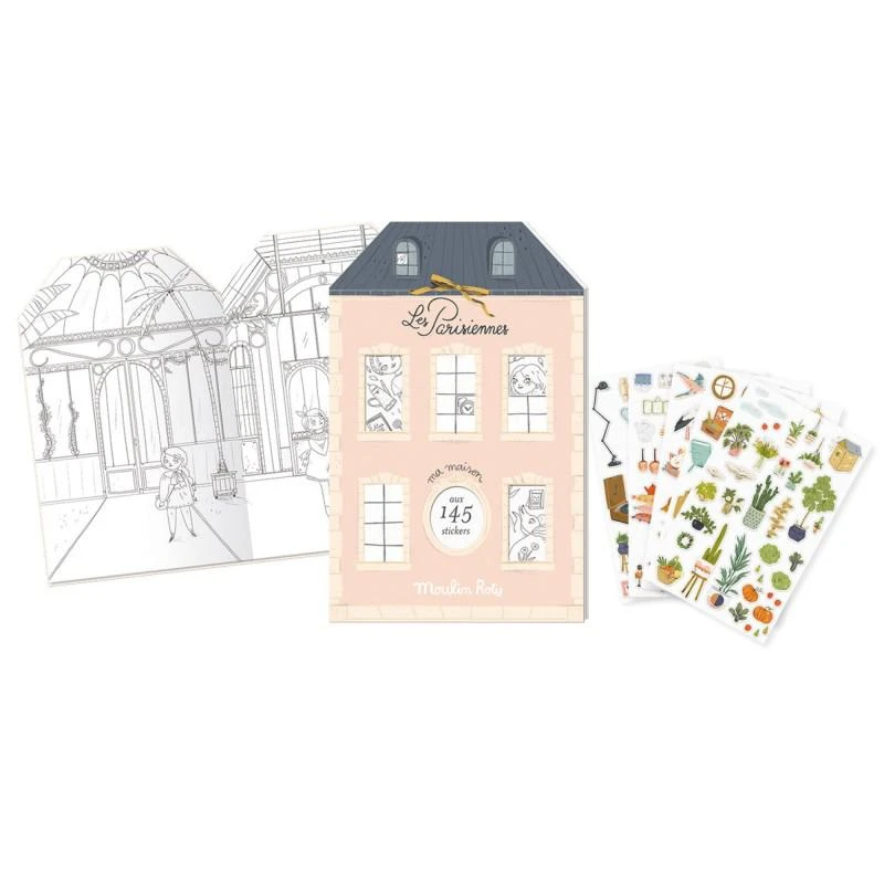 商品Moulin Roty|La parisienne sticker book,价格¥176,第1张图片