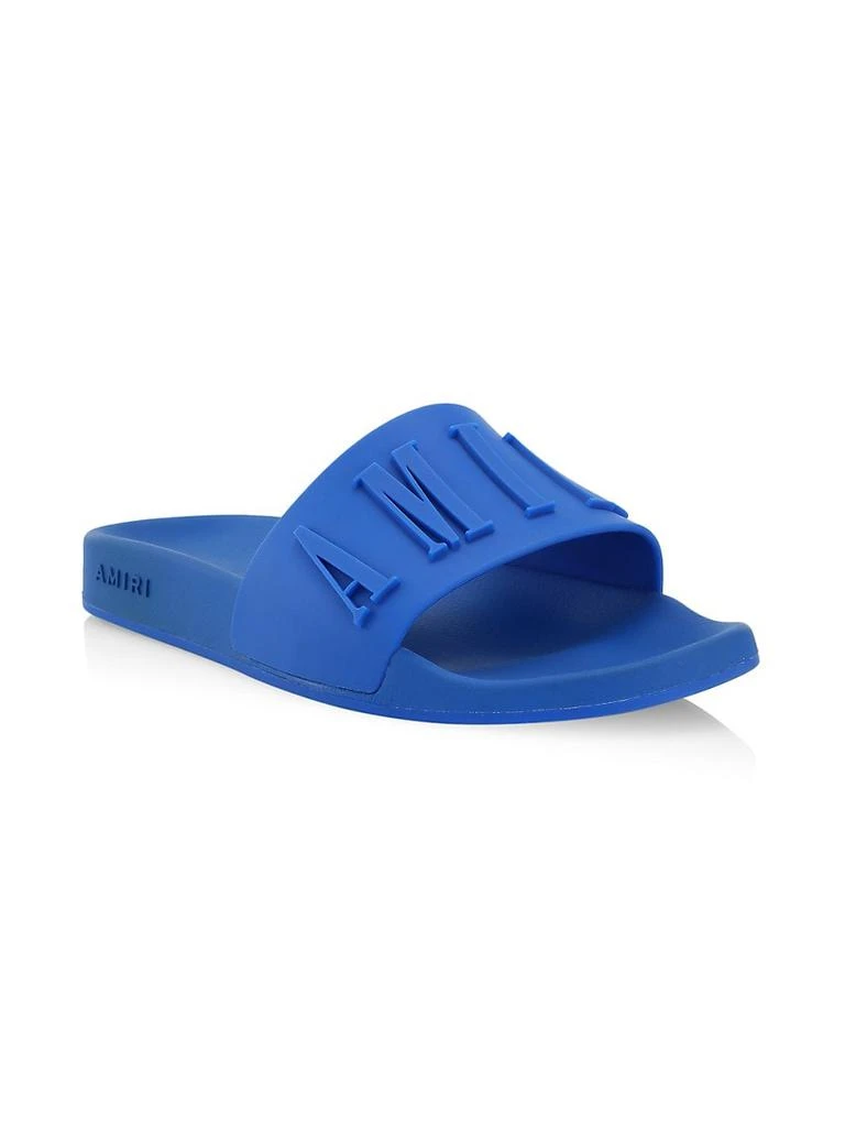 商品AMIRI|Raised Logo Rubber Pool Slides,价格¥2025,第2张图片详细描述