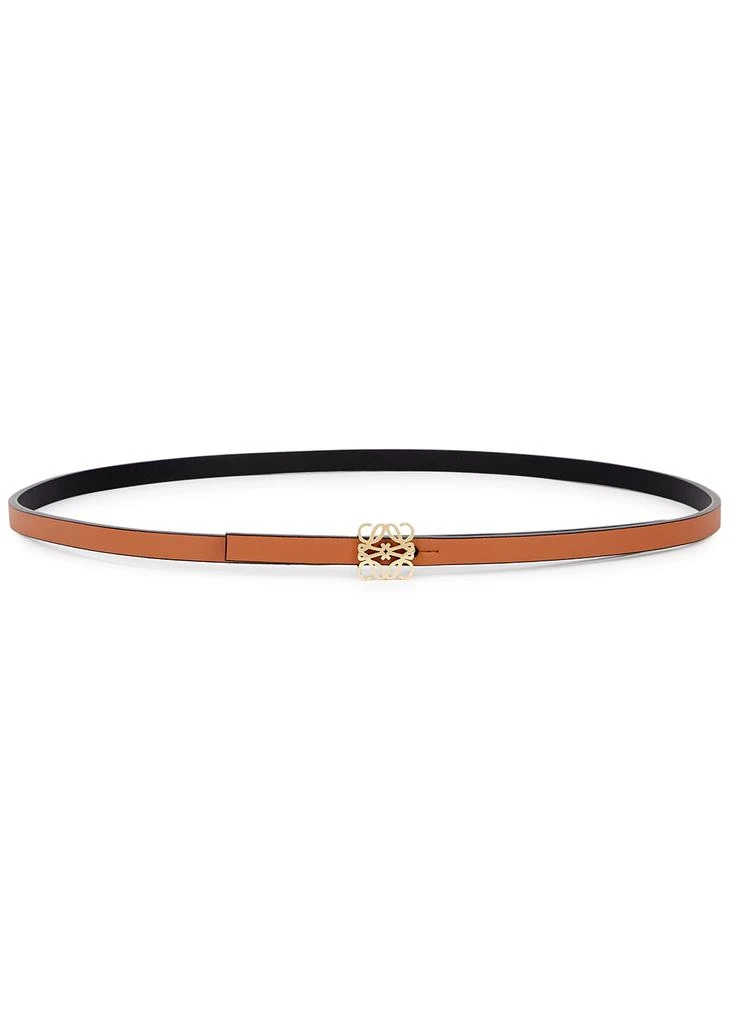 商品Loewe|Brown leather belt,价格¥2167,第1张图片