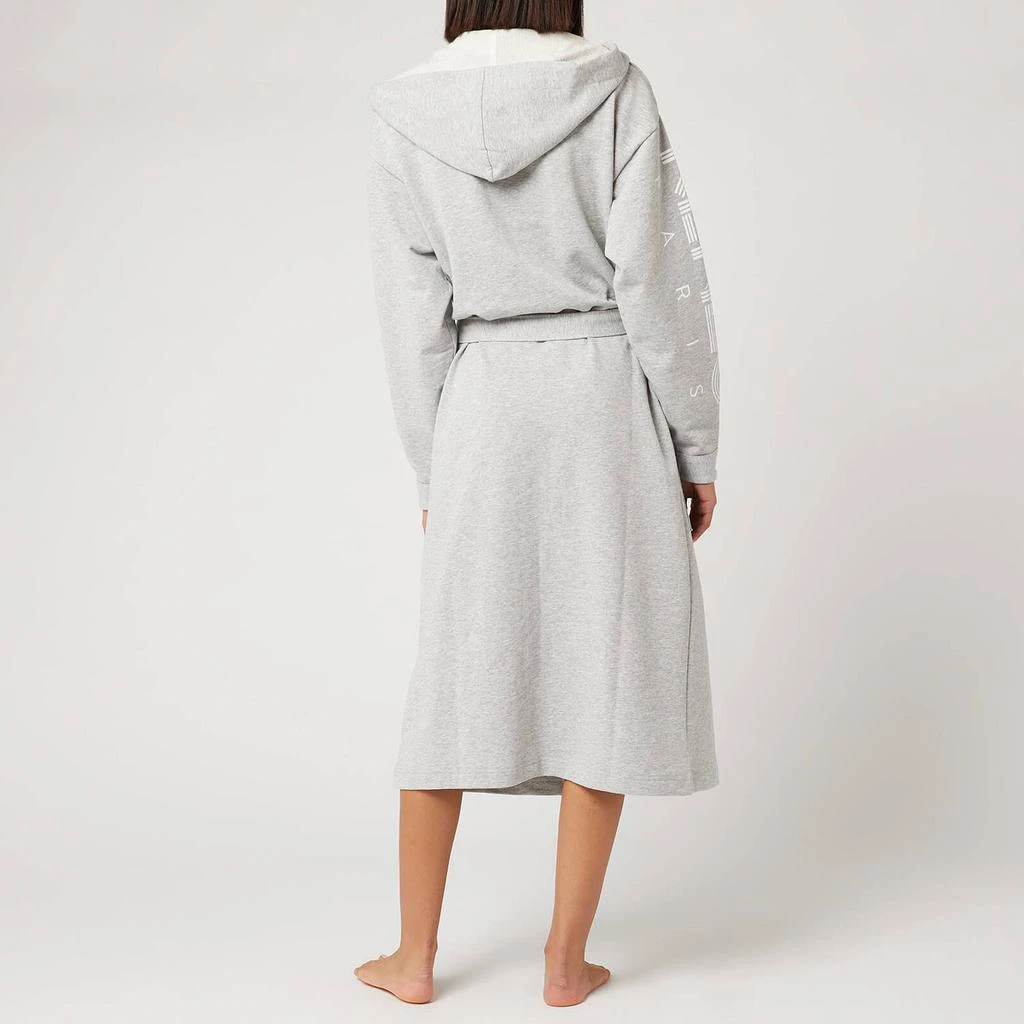 商品Kenzo|KENZO KLogo Bathrobe - Light Grey,价格¥824,第2张图片详细描述