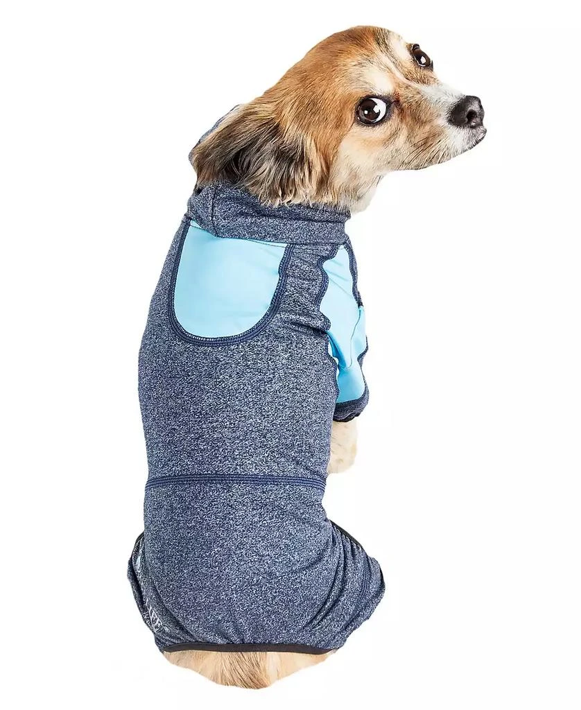 商品Pet Life|Active 'Fur-Breeze' Performance Two Toned Full Bodied Hoodie,价格¥544,第3张图片详细描述