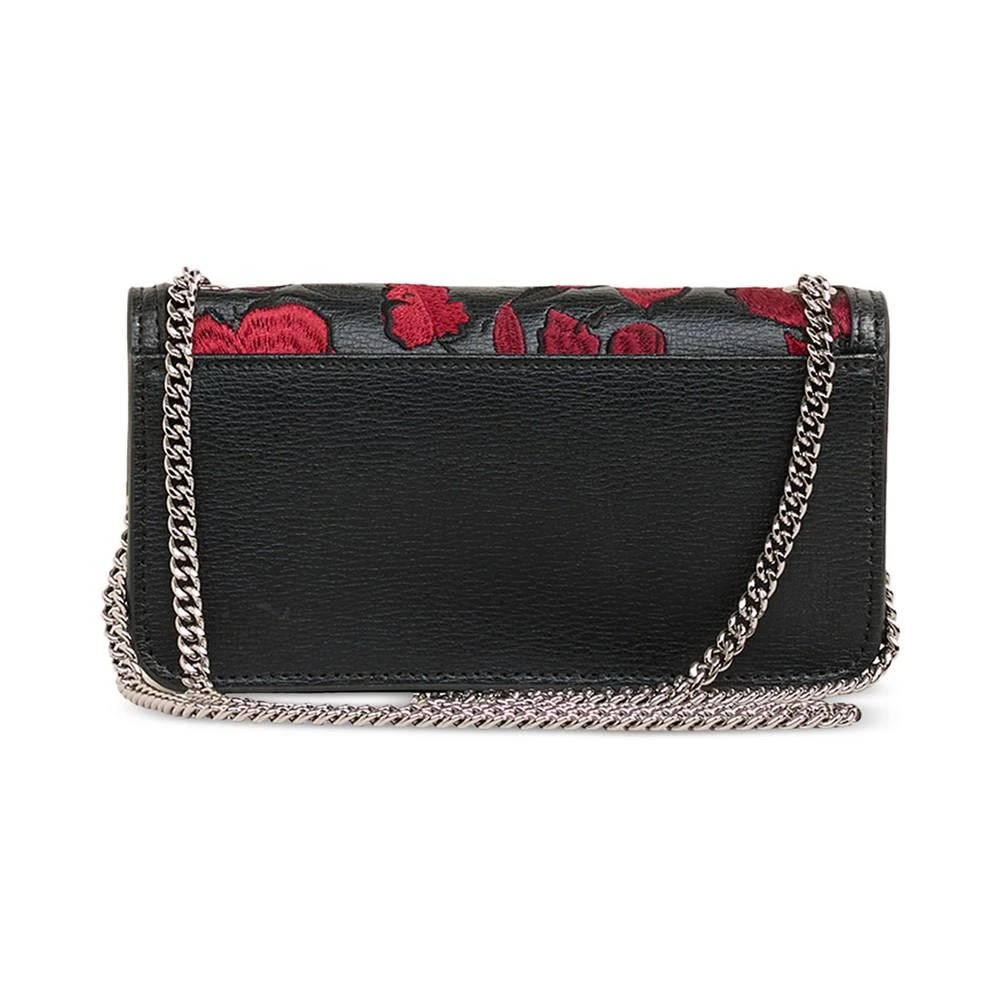 商品Karl Lagerfeld Paris|Lafayette Tapestry Leather Wallet on a Chain,价格¥663,第3张图片详细描述