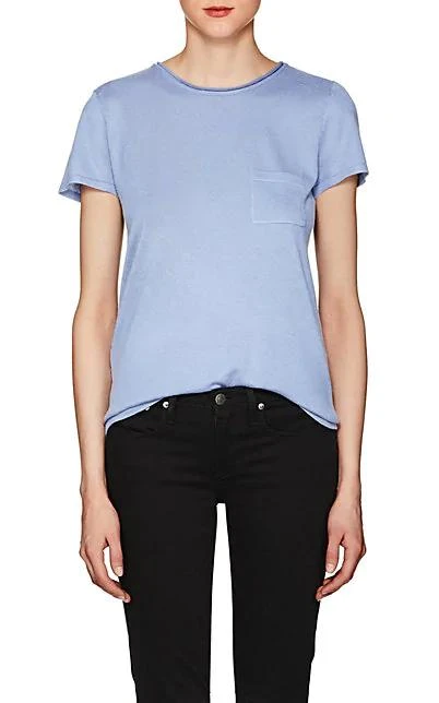 商品Barneys New York|Silk-Cashmere Short-Sleeve Sweater,价格¥1114,第1张图片