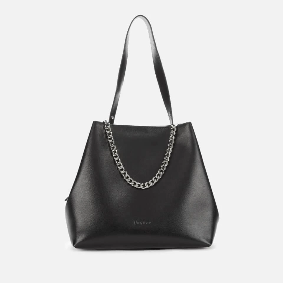 商品Nunoo|Núnoo Women's Chiara LWG Leather Shoulder Bag - Black,价格¥521,第1张图片