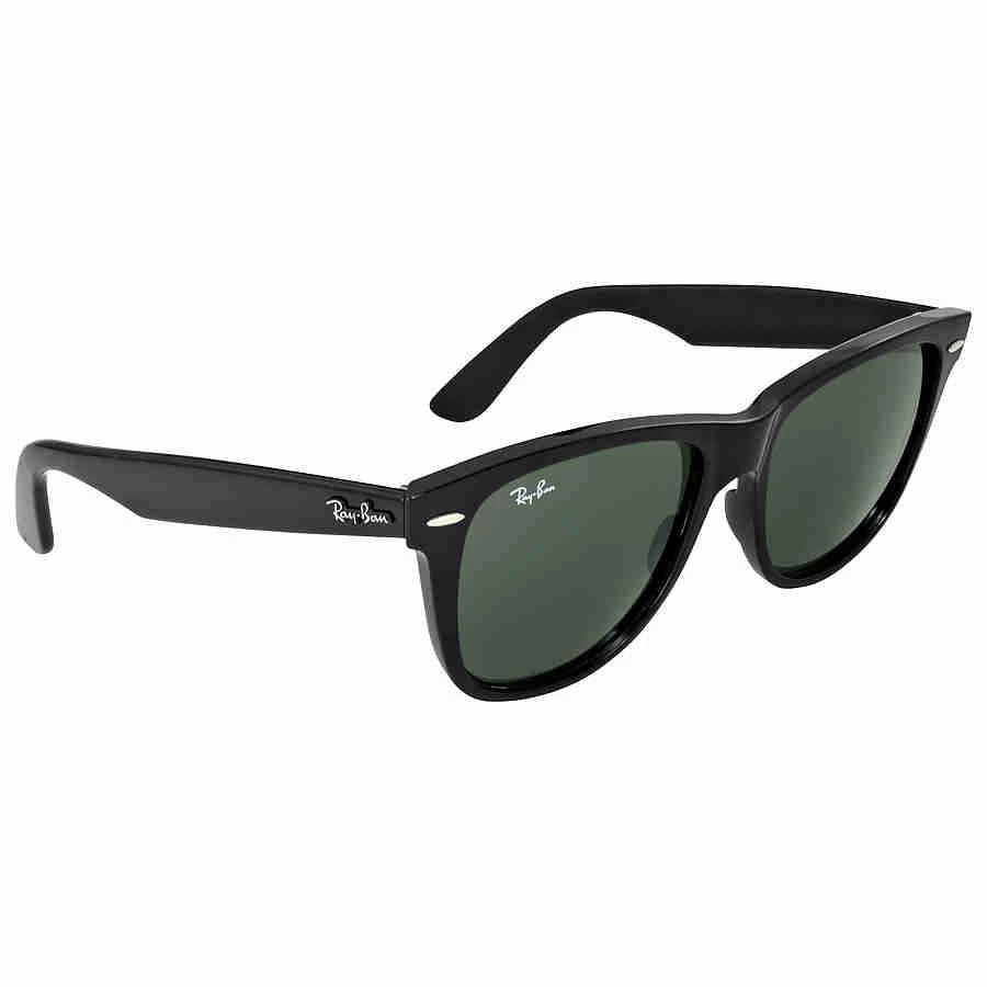 商品Ray-Ban|Original Wayfarer Classic Green G-15 Unisex Sunglasses RB2140 901 54,价格¥750,第2张图片详细描述