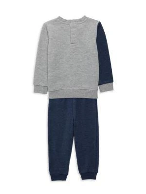 商品Calvin Klein|​Baby Boy’s 2-Piece Crewneck Sweatshirt & Joggers Set,价格¥113,第2张图片详细描述