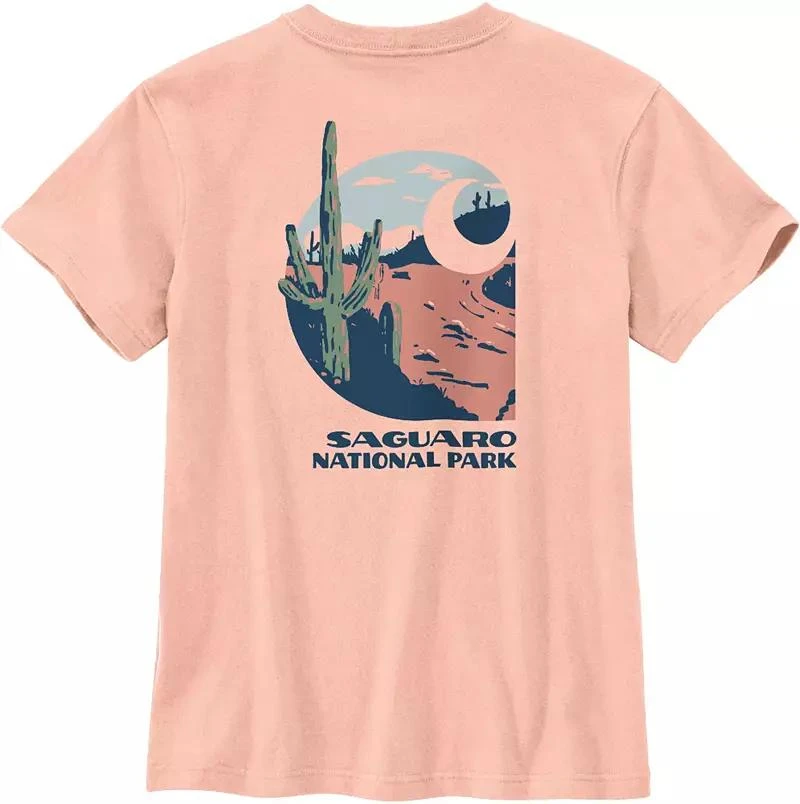 商品Carhartt|Carhartt Women's Saguaro Short-Sleeve Tee,价格¥206,第5张图片详细描述