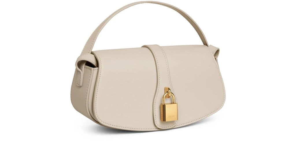 商品Celine|Tabou光滑牛皮革饰带手包,价格¥14459,第2张图片详细描述