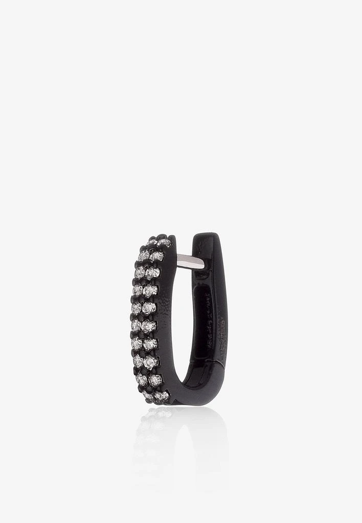 商品EÉRA|Special Order - Basice Single Earring in 18-karat White Gold with Diamonds,价格¥12376,第1张图片