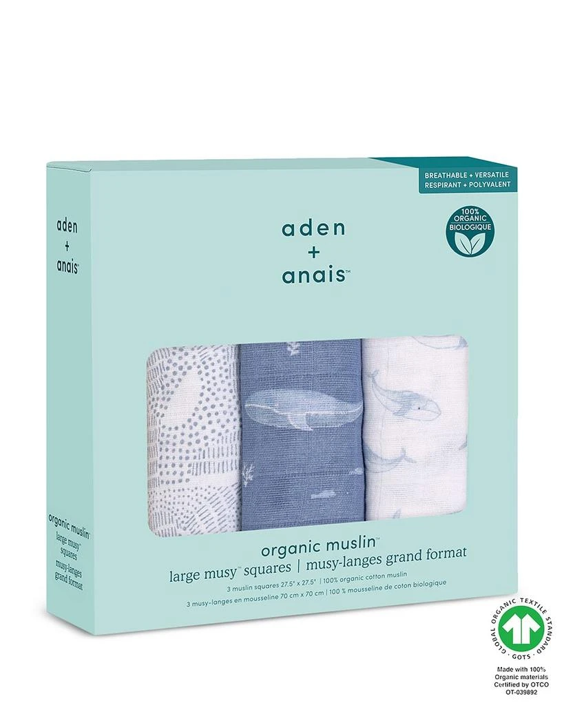 Muslin Feeding Blanket, 3 Pack 商品