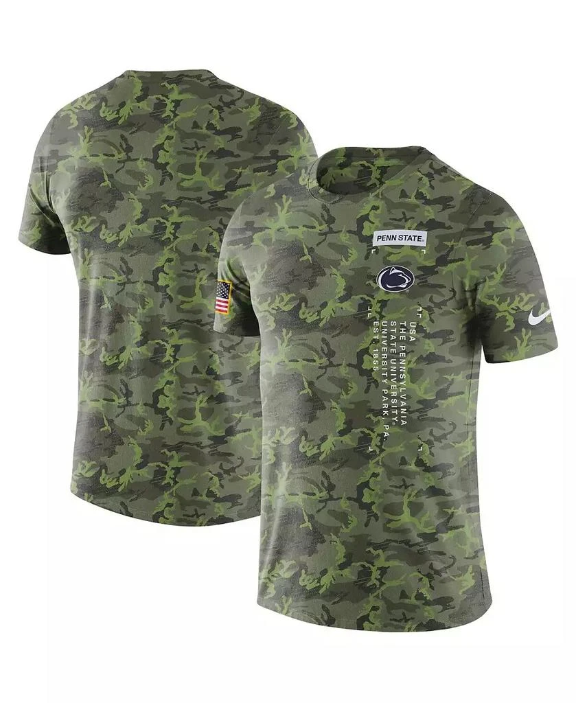 商品NIKE|Men's Camo Penn State Nittany Lions Military-Inspired T-shirt,价格¥266,第1张图片