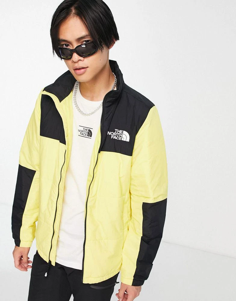 商品The North Face|The North Face Gosei puffer jacket in yellow and black,价格¥677,第1张图片