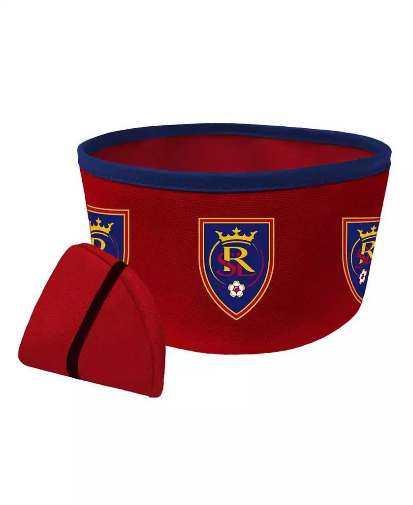 商品All Star Dogs|Real Salt Lake Collapsible Travel Dog Bowl,价格¥187,第1张图片