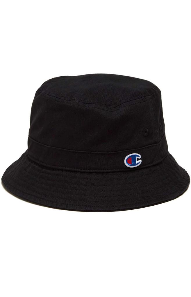 Garment Washed Relaxed Bucket Hat - Black商品第1张图片规格展示