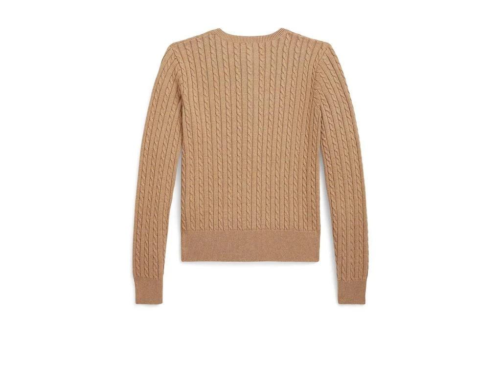 商品Ralph Lauren|Mini-Cable Cotton Cardigan (Big Kid),价格¥481,第2张图片详细描述