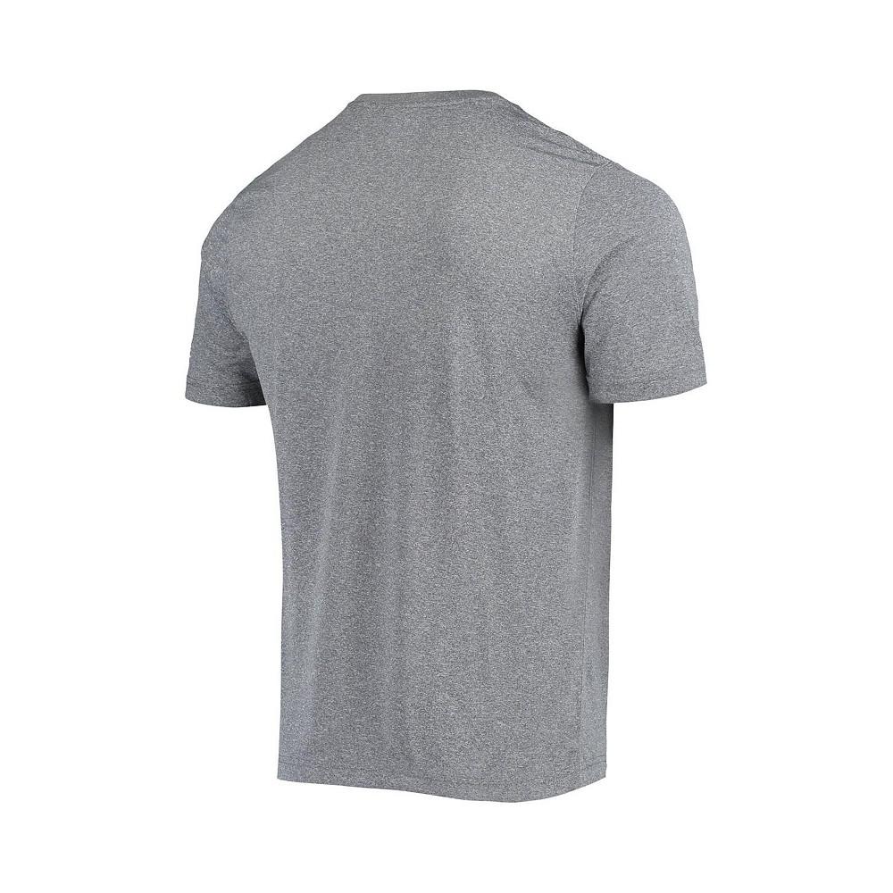 Men's Gray Oklahoma Sooners Wordmark Slash T-shirt商品第4张图片规格展示