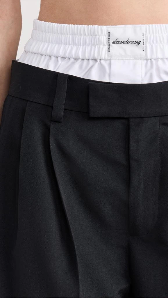 商品Alexander Wang|Tailored Culottes with Exposed Boxer,价格¥1473,第5张图片详细描述